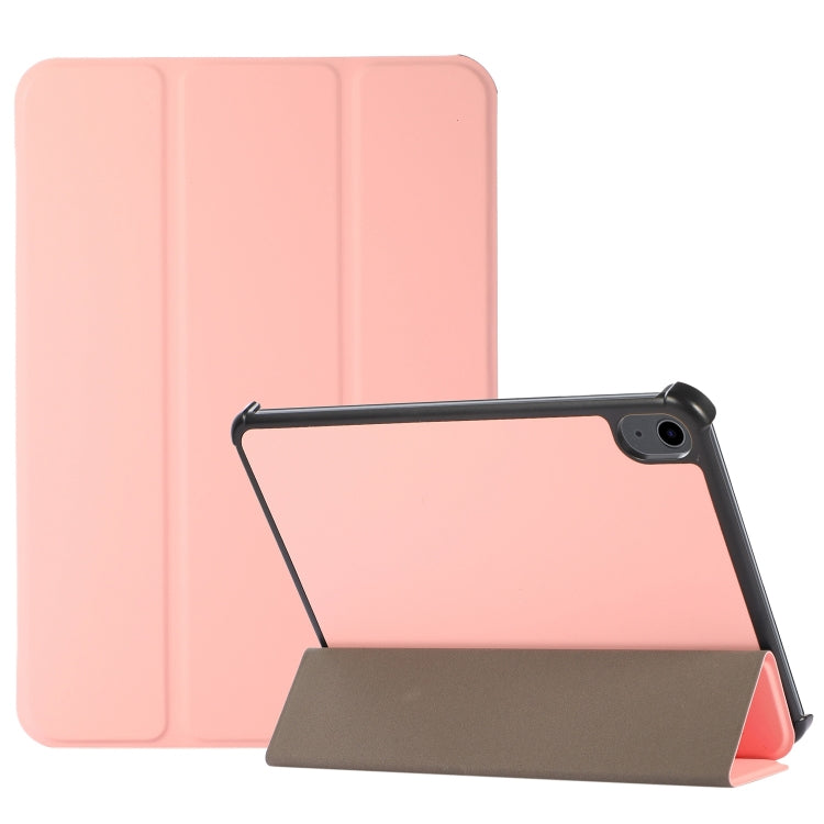 Skin Texture TPU Leather Tablet Case with 3-folding Holder, For iPad mini 6 / mini 2024
