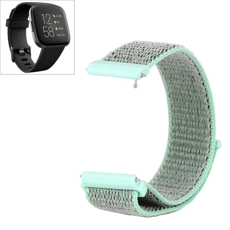 Nylon Watchband with Hook and Loop Fastener, For Fitbit Versa / Versa 2