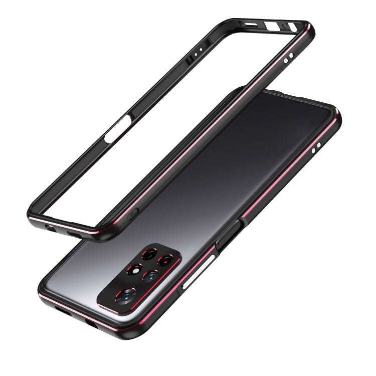 Aurora Series Lens Protector + Metal Frame Phone Case