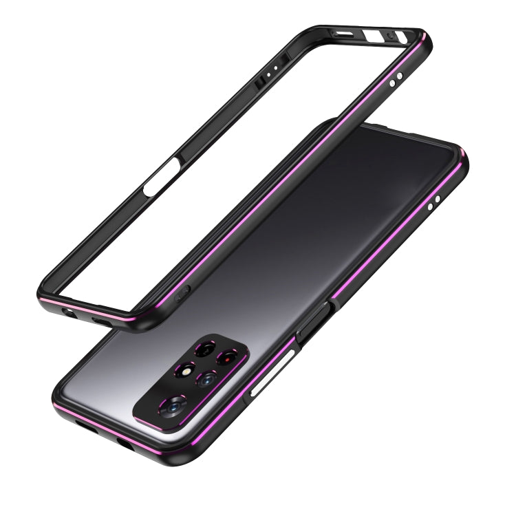 Aurora Series Lens Protector + Metal Frame Phone Case