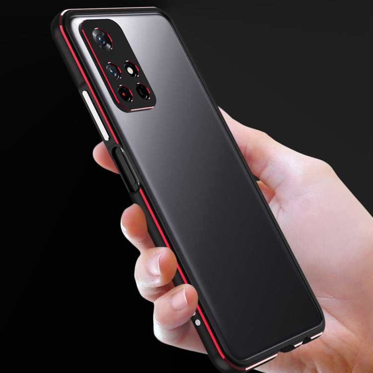 Aurora Series Lens Protector + Metal Frame Phone Case