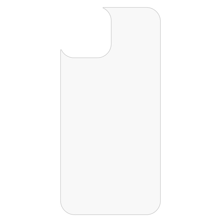 Film arrière en verre trempé 0,26 mm 9H 2,5D, pour iPhone 13 mini (1 pièce), pour iPhone 13 (1 pièce), pour iPhone 13 Pro (1 pièce), pour iPhone 13 Pro Max (1 pièce)