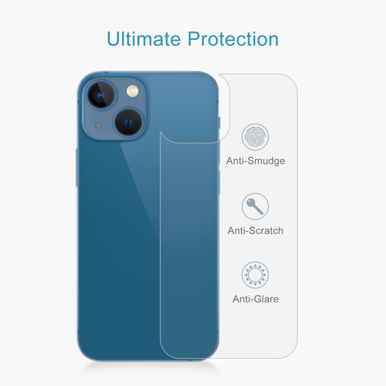 0.26mm 9H 2.5D Tempered Glass Back Film, For iPhone 13 mini (1 PC), For iPhone 13 (1 PC), For iPhone 13 Pro (1 PC), For iPhone 13 Pro Max (1 PC)