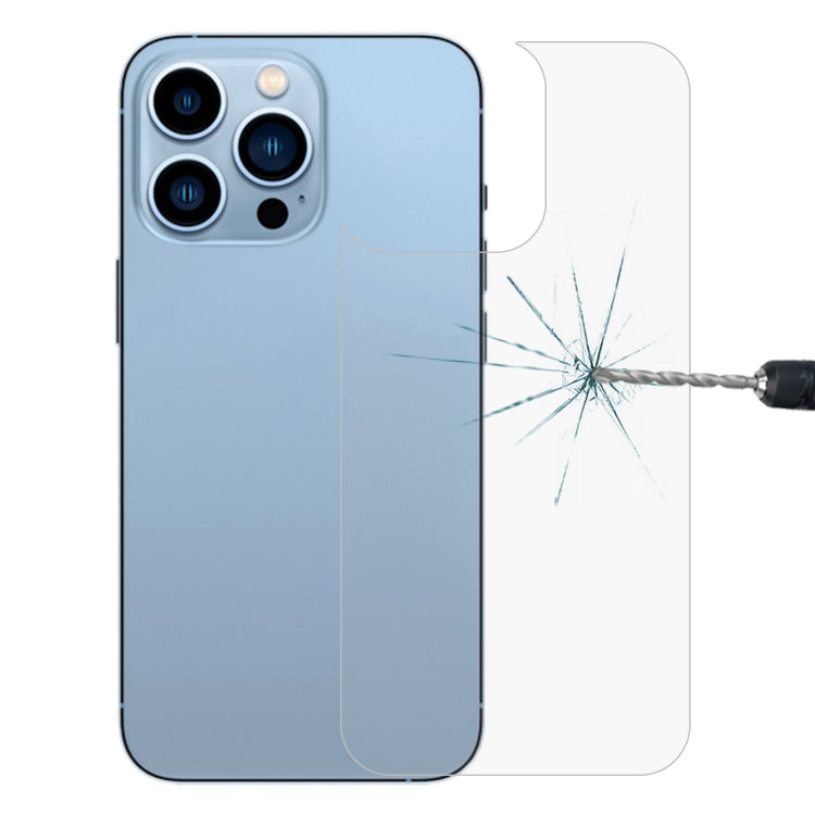 Film arrière en verre trempé 0,26 mm 9H 2,5D, pour iPhone 13 mini (1 pièce), pour iPhone 13 (1 pièce), pour iPhone 13 Pro (1 pièce), pour iPhone 13 Pro Max (1 pièce)