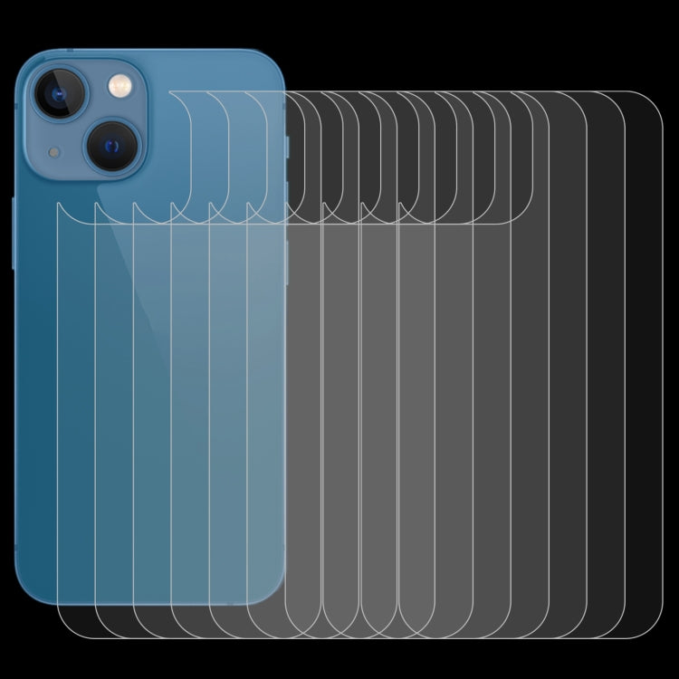 50 PCS 0.26mm 9H 2.5D Tempered Glass Back Film, For iPhone 13 mini (50pcs), For iPhone 13 (50pcs), For iPhone 13 Pro (50pcs), For iPhone 13 Pro Max (50pcs)