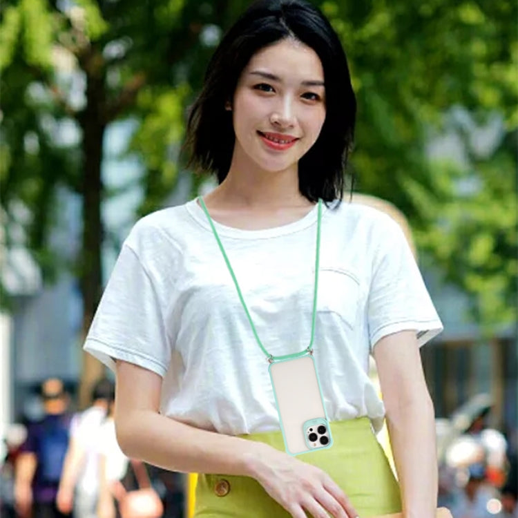 Macaron Color Phone Case with Lanyard