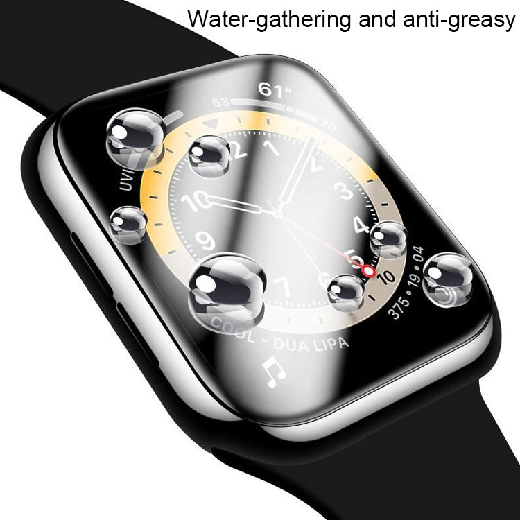 Curved 3D Composite Material Soft Film Screen Protector, For Apple Watch Series 7 41mm, For Apple Watch Series 7 45mm, For Apple Watch Series 6&SE&5&4 40mm, For Apple Watch Series 6&SE&5&4 44mm, For Apple Watch Series 3&2&1 42mm                        ...