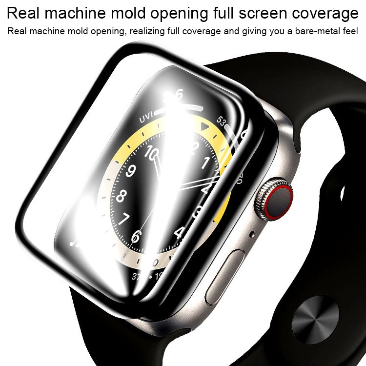 Curved 3D Composite Material Soft Film Screen Protector, For Apple Watch Series 7 41mm, For Apple Watch Series 7 45mm, For Apple Watch Series 6&SE&5&4 40mm, For Apple Watch Series 6&SE&5&4 44mm, For Apple Watch Series 3&2&1 42mm                        ...
