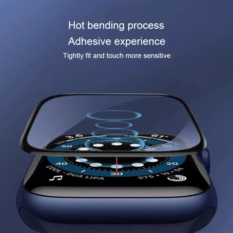Curved 3D Composite Material Soft Film Screen Protector, For Apple Watch Series 7 41mm, For Apple Watch Series 7 45mm, For Apple Watch Series 6&SE&5&4 40mm, For Apple Watch Series 6&SE&5&4 44mm, For Apple Watch Series 3&2&1 42mm                        ...