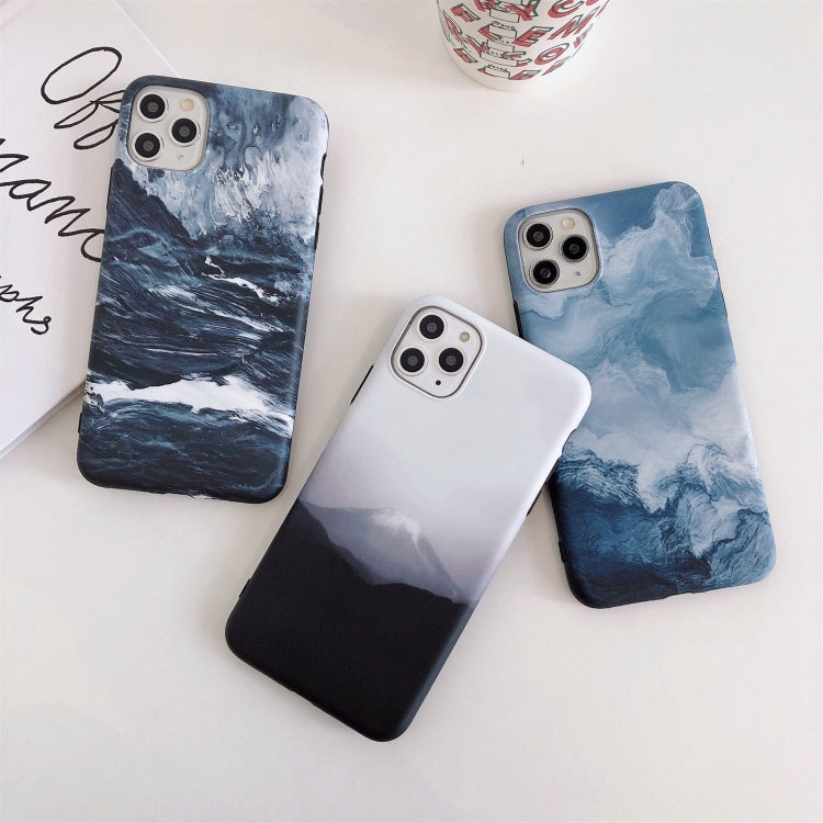Natural Landscape Pattern IMD Workmanship TPU Phone Case, For iPhone 13 mini, For iPhone 13, For iPhone 13 Pro, For iPhone 13 Pro Max