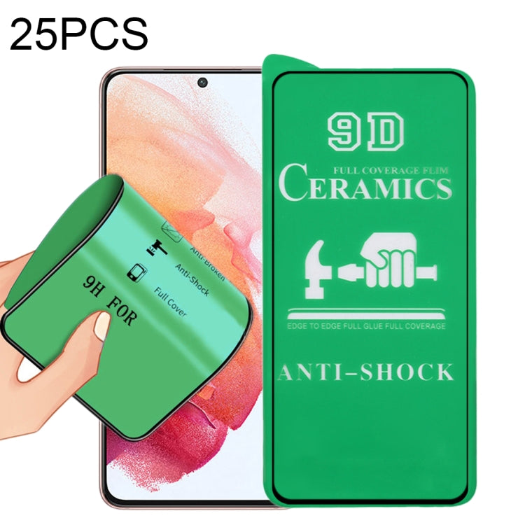 25 PCS 9D Full Screen Glue Ceramic Film, For Samsung Galaxy S21 5G (25pcs), For Xiaomi Redmi Note 11T 5G (25 PCS), For Samsung Galaxy S21+ 5G (25pcs), For Xiaomi Redmi Note 11 4G International Version 6.43 inch (25 PCS)                                 ...