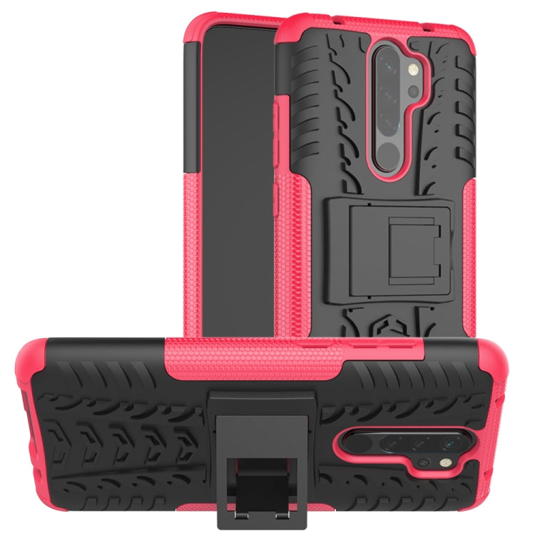 Coque de protection antichoc en TPU et PC avec support, effet pneu, pour Oppo Realme 5 Pro, Realme 5 et Realme X