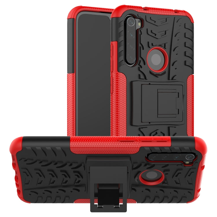Coque de protection antichoc en TPU et PC avec support, effet pneu, pour Oppo Realme 5 Pro, Realme 5 et Realme X