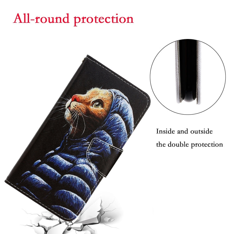 3D Colored Drawing Horizontal Flip Leather Phone Case, Series 1