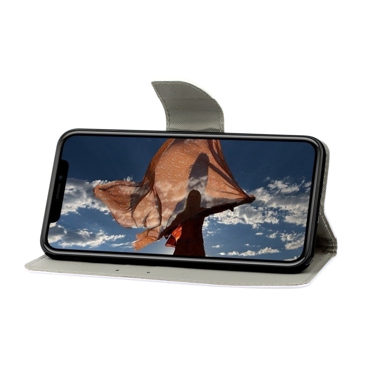 3D Colored Drawing Horizontal Flip Leather Phone Case, Series 1