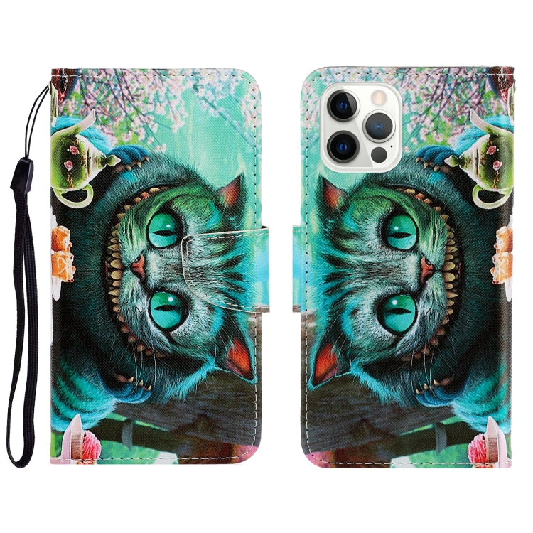 3D Colored Drawing Horizontal Flip Leather Phone Case, Series 1