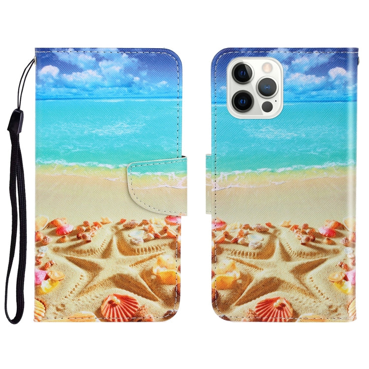 3D Colored Drawing Horizontal Flip Leather Phone Case, Series 1