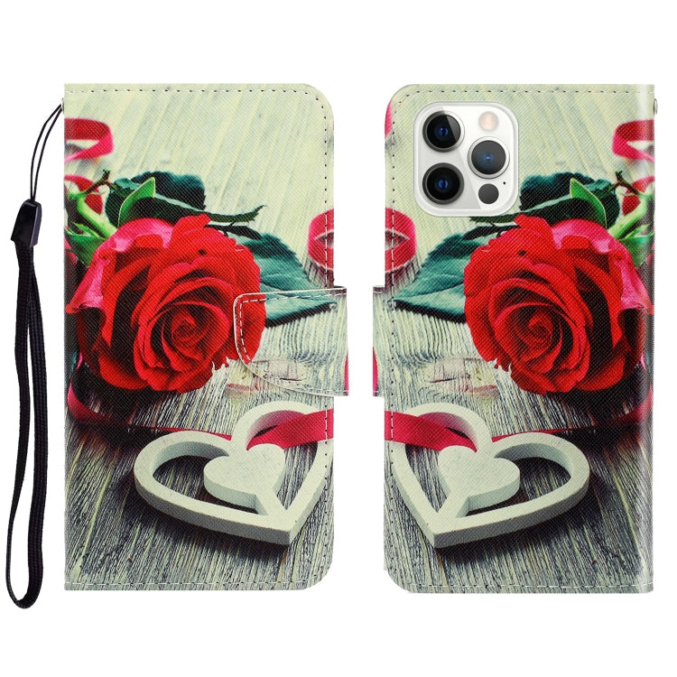 3D Colored Drawing Horizontal Flip Leather Phone Case, Series 1