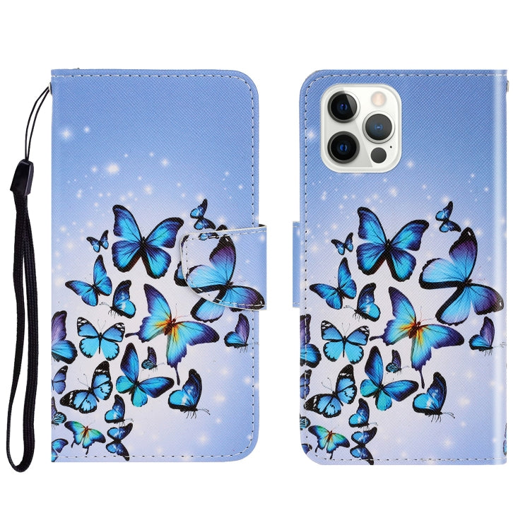 3D Colored Drawing Horizontal Flip Leather Phone Case, Series 1