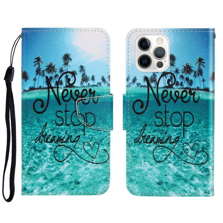 3D Colored Drawing Horizontal Flip Leather Phone Case, Series 1