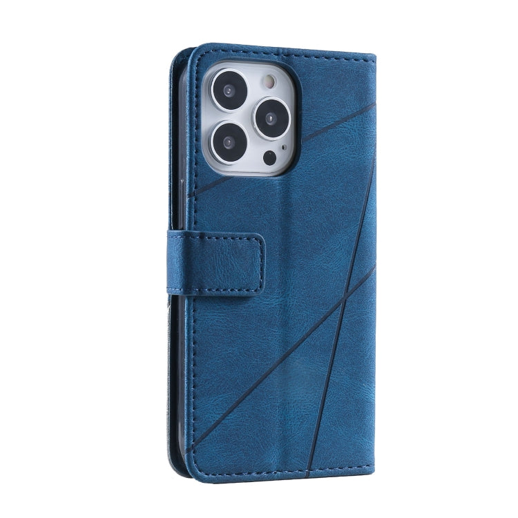 Skin Feel Splicing Horizontal Flip Leather Phone Case