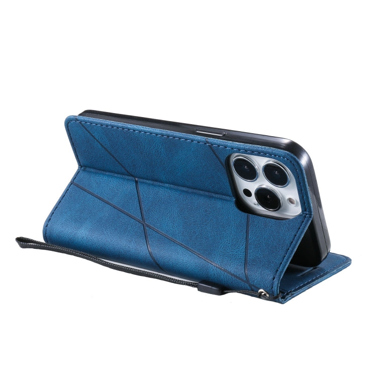 Skin Feel Splicing Horizontal Flip Leather Phone Case