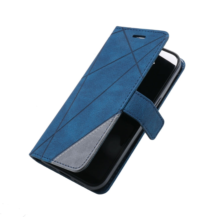 Skin Feel Splicing Horizontal Flip Leather Phone Case
