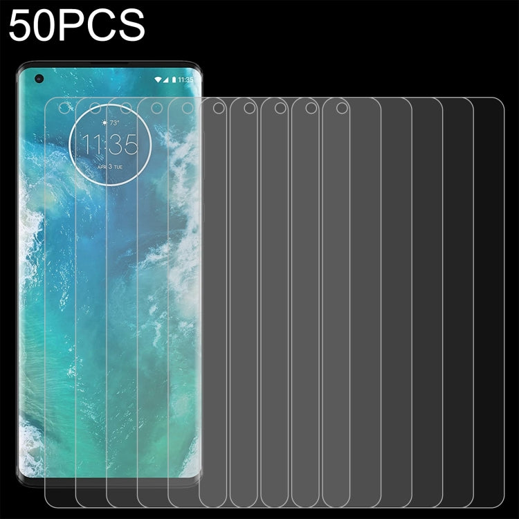 50 PCS 0.26mm 9H 2.5D Tempered Glass Film