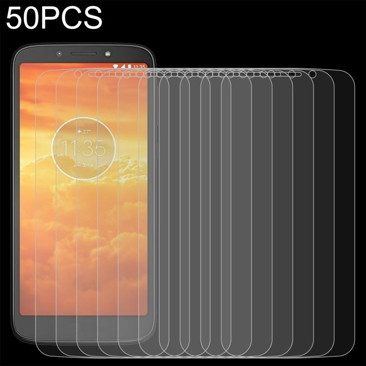 50 PCS 0.26mm 9H 2.5D Tempered Glass Film