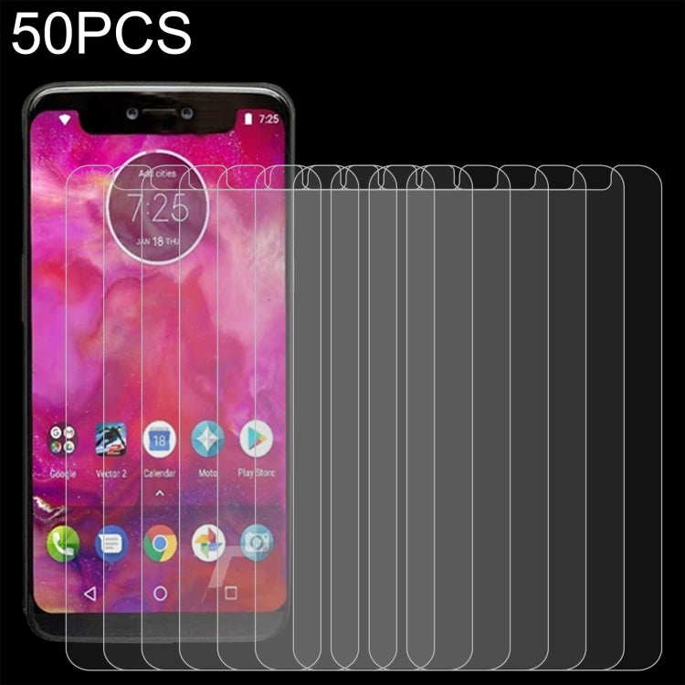 50 PCS 0.26mm 9H 2.5D Tempered Glass Film