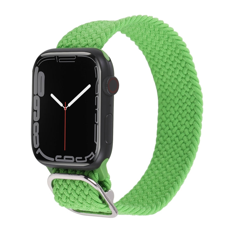 Nylon Braid Strap Watchband For Apple Watch Series, 7 41mm / 6&SE&5&4 40mm / 3&2&1 38mm