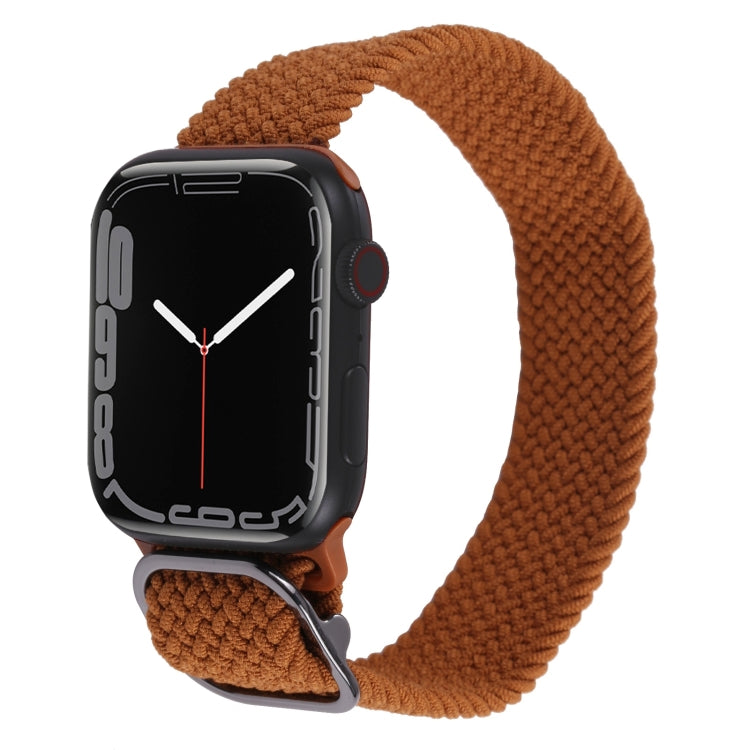 Nylon Braid Strap Watchband For Apple Watch Series, 7 41mm / 6&SE&5&4 40mm / 3&2&1 38mm