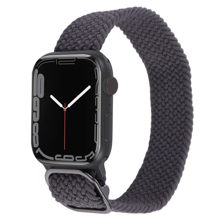 Nylon Braid Strap Watchband For Apple Watch Series, 7 41mm / 6&SE&5&4 40mm / 3&2&1 38mm