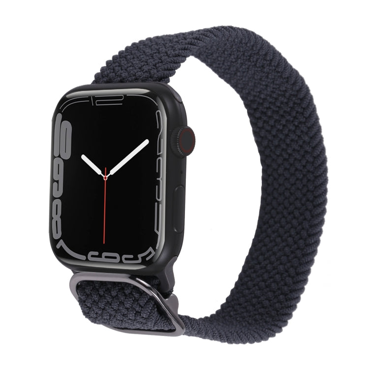 Nylon Braid Strap Watchband For Apple Watch Series, 7 41mm / 6&SE&5&4 40mm / 3&2&1 38mm