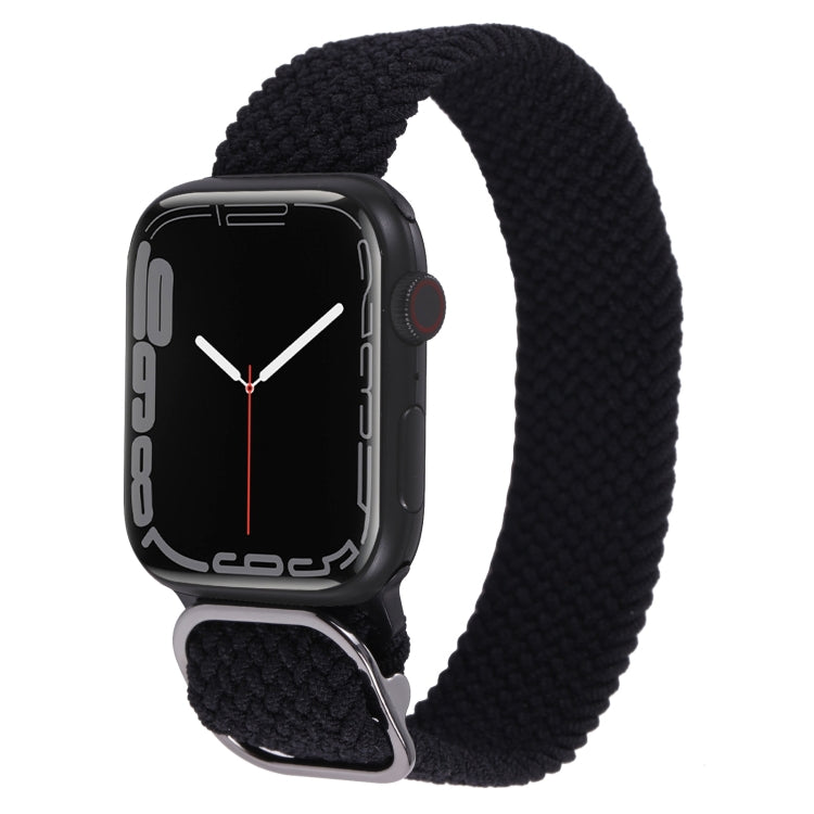 Nylon Braid Strap Watchband For Apple Watch Series, 7 41mm / 6&SE&5&4 40mm / 3&2&1 38mm