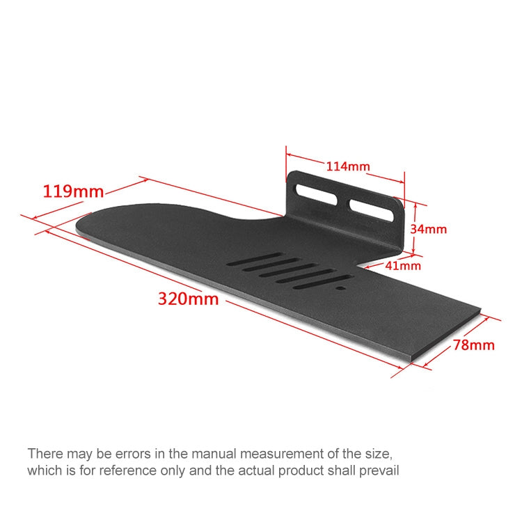 Split Sound Bar Wall-mount Bracket, For Ohayo H6 / H8, For Amoi U2 / U5 / U6 / U7, For Garinemax Speaker, For Sansui 91W, For DENON DHT-S316, For BOSE TV Speaker, For Edifier B3 / B7 / B8