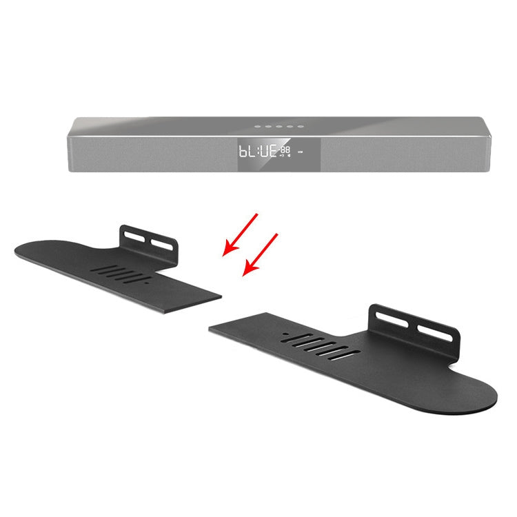 Split Sound Bar Wall-mount Bracket, For Ohayo H6 / H8, For Amoi U2 / U5 / U6 / U7, For Garinemax Speaker, For Sansui 91W, For DENON DHT-S316, For BOSE TV Speaker, For Edifier B3 / B7 / B8