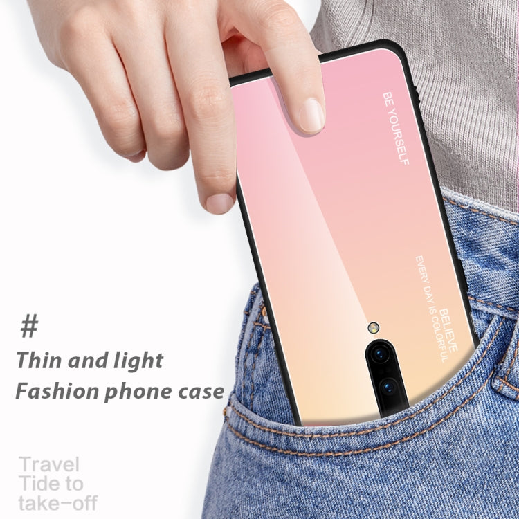 Gradient Color Glass Case