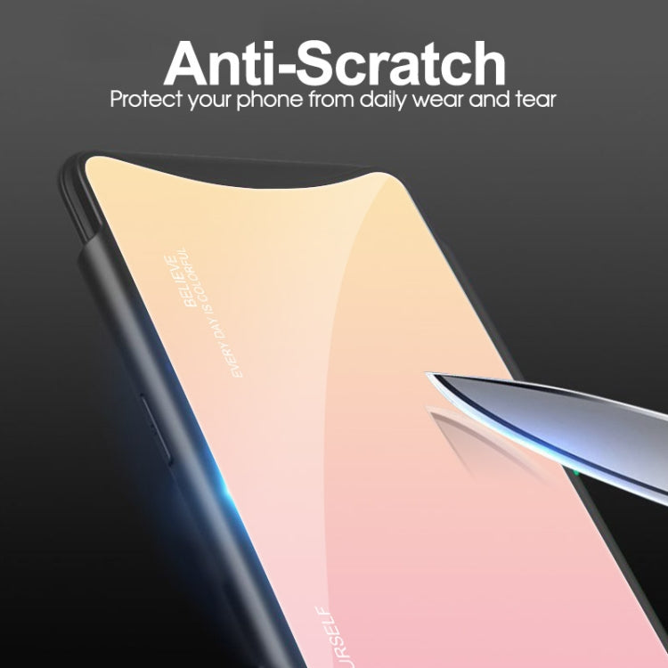 Gradient Color Glass Case