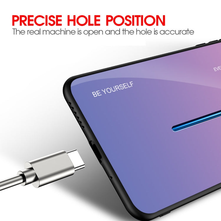 Gradient Color Glass Case