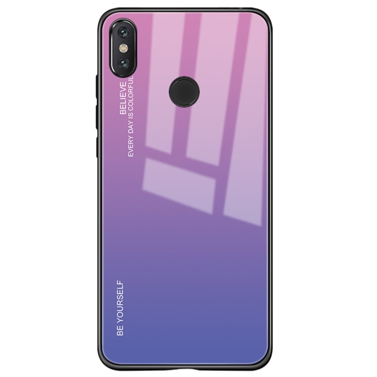 Gradient Color Glass Case