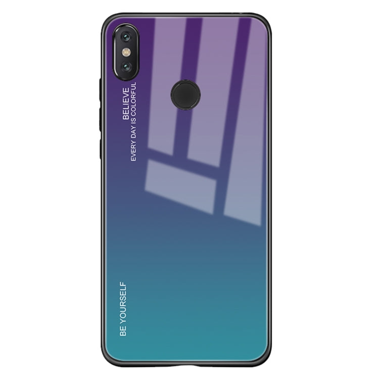 Gradient Color Glass Case