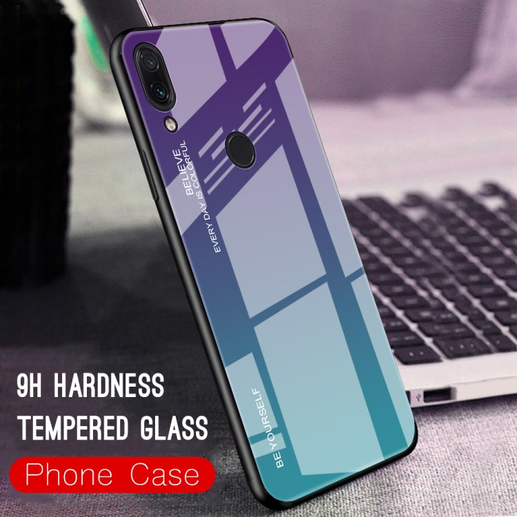 Gradient Color Glass Case