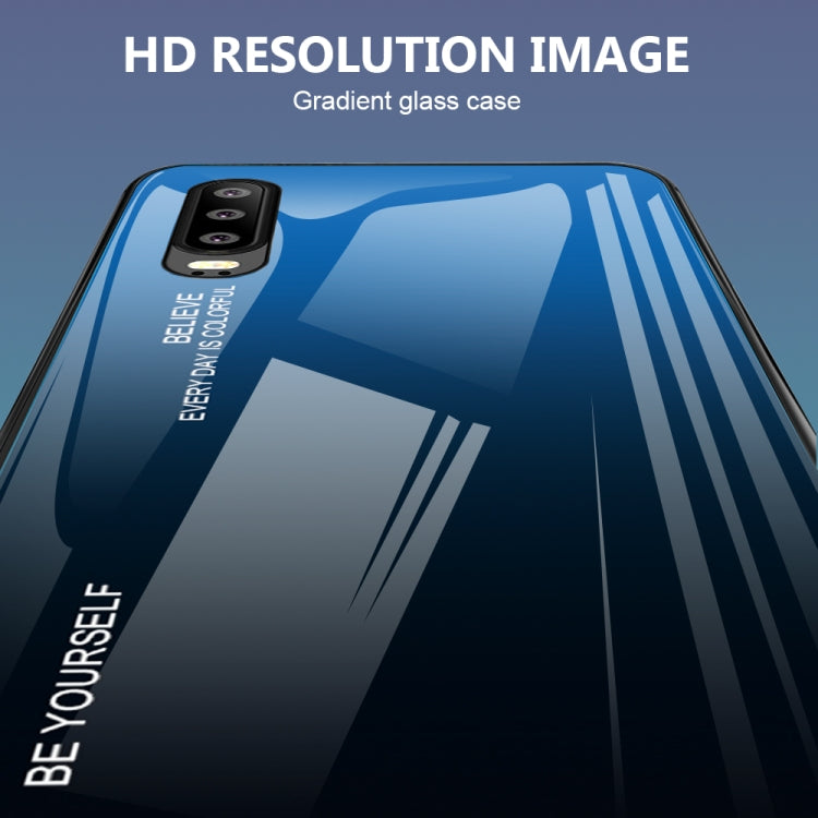 Gradient Color Glass Case