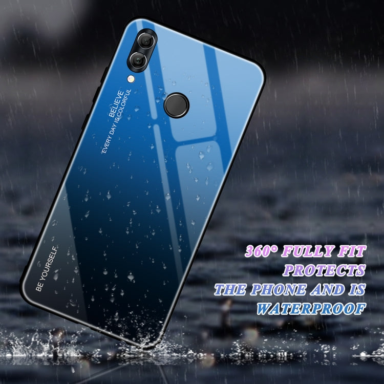 Gradient Color Glass Case, For Huawei Honor 10 Lite, For Huawei Nova 5i Pro, For OPPO F11 / A9