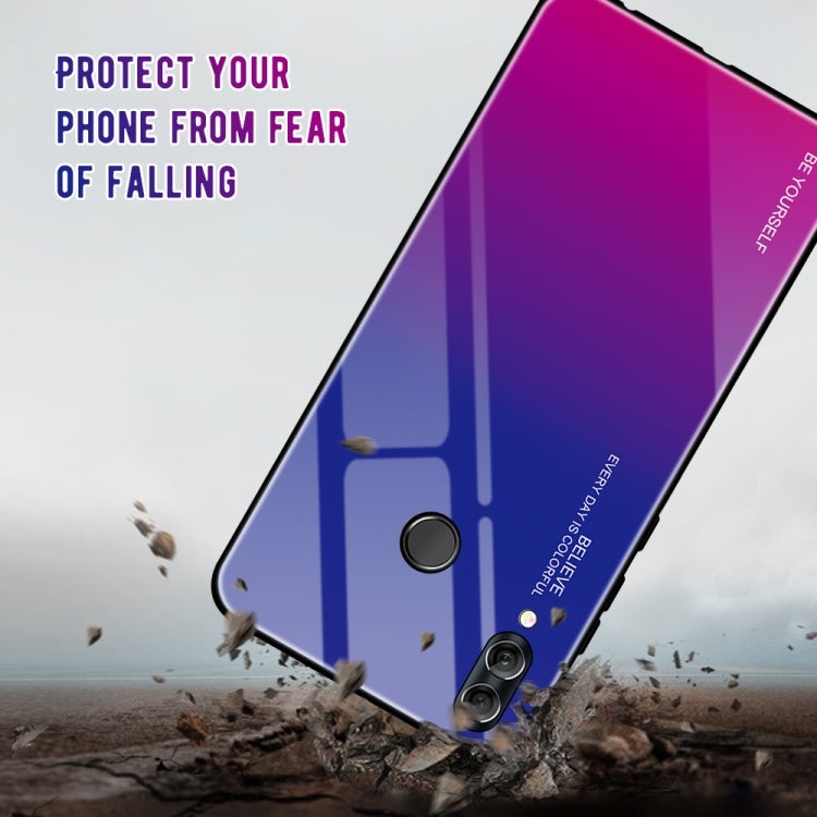 Gradient Color Glass Case, For Huawei Honor 10 Lite, For Huawei Nova 5i Pro, For OPPO F11 / A9