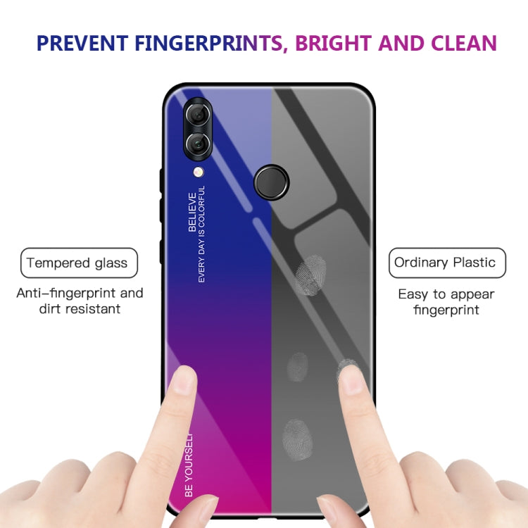 Gradient Color Glass Case, For Huawei Honor 10 Lite, For Huawei Nova 5i Pro, For OPPO F11 / A9
