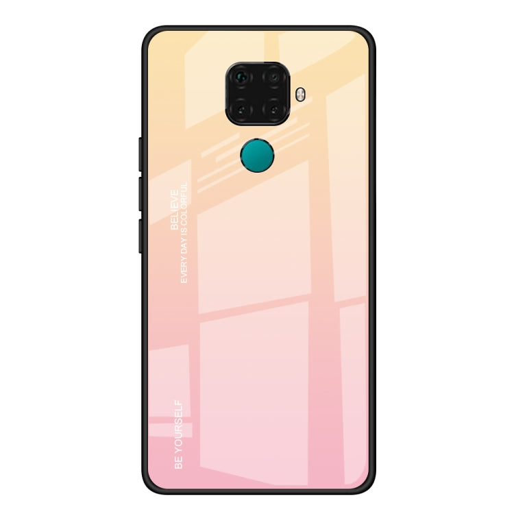 Gradient Color Glass Case, For Huawei Honor 10 Lite, For Huawei Nova 5i Pro, For OPPO F11 / A9
