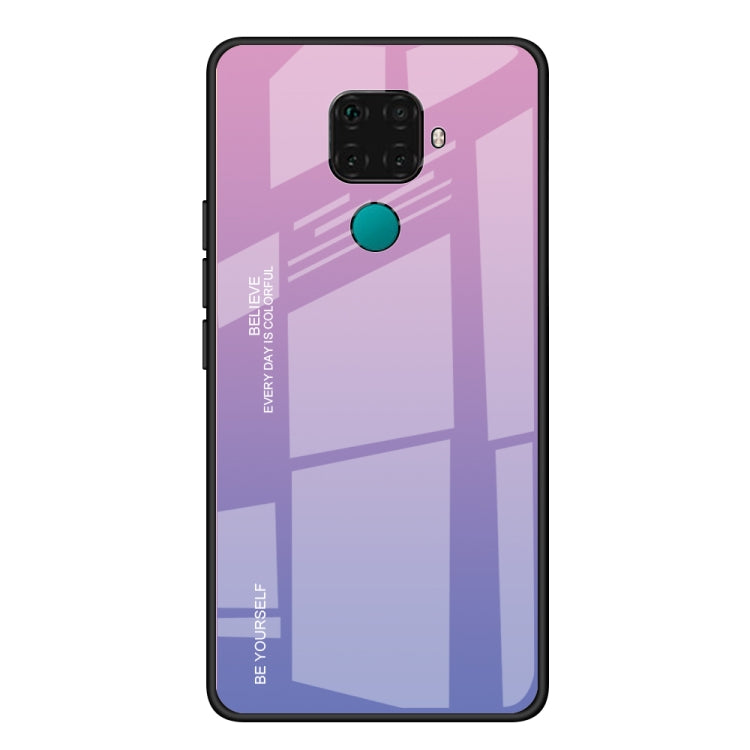 Gradient Color Glass Case, For Huawei Honor 10 Lite, For Huawei Nova 5i Pro, For OPPO F11 / A9