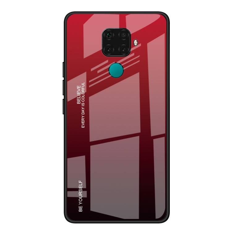Gradient Color Glass Case, For Huawei Honor 10 Lite, For Huawei Nova 5i Pro, For OPPO F11 / A9